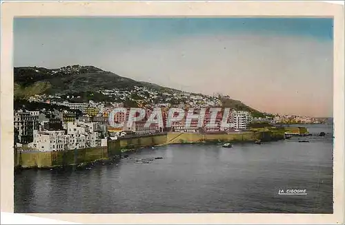 Moderne Karte Alger Vue Generale sur Bab El Oued Notre Dame d'Afrique