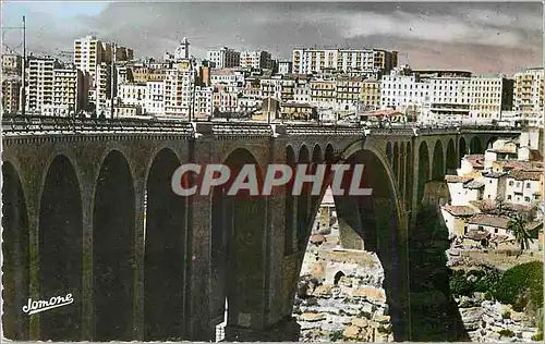 Cartes postales moderne Constantine la Ville et le Pont Sidi Roched