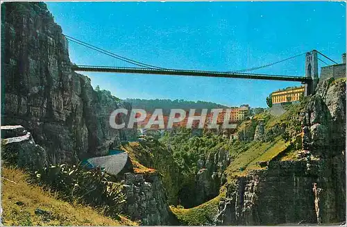 Cartes postales moderne Constantine Pont Suspendu et Gorges du Rhumel