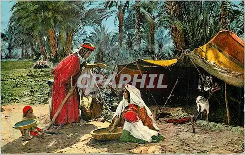 Cartes postales moderne Scenes et Types d'Afrique du Nord la Preparation du Couscous Folklore