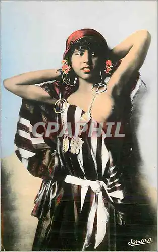 Cartes postales moderne Scenes et Types Sud Algerien Jeune Nomade Folklore Erotique