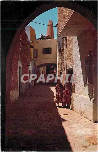 Moderne Karte Ghardaia Rue Pittoresque