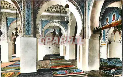 Moderne Karte Tlemcen Sidi Bou Medine Interieur de la Mosquee