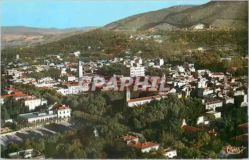 Moderne Karte Tlemcen Vue Generale Aerienne dans le Fond Sidi Bou Medine