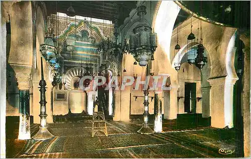 Moderne Karte Tlemcen Interieur de la Grande Mosquee