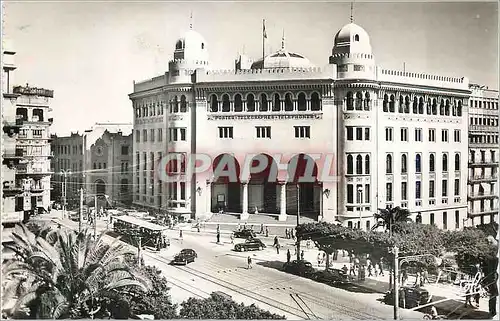 Cartes postales moderne Alger la Grande Poste Tramway