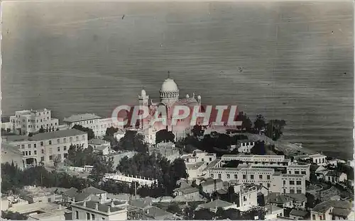 Moderne Karte Alger Vue Generale de N D d'Afrique