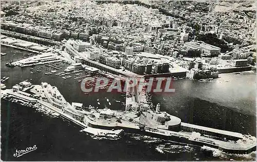 Cartes postales moderne Alger Vue Panoramique de la Ville et du Port Cliche IGN Bateaux