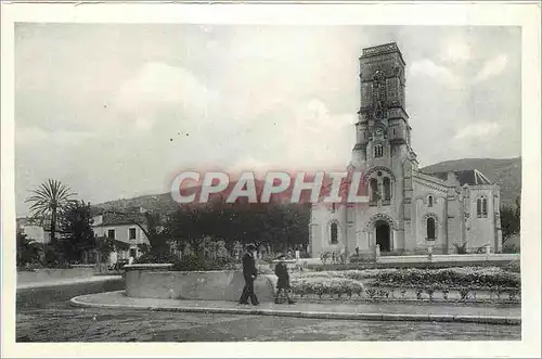 Cartes postales moderne Blida l'Eglise et la Place