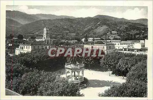 Moderne Karte Blida Vue sur la Place d'Armes vers l'Atlas