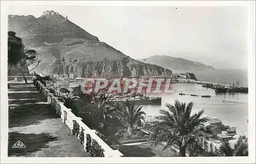 Cartes postales moderne Oran Promenade de Letang et le Port Bateau