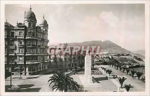 Moderne Karte Oran Square du Souvenir