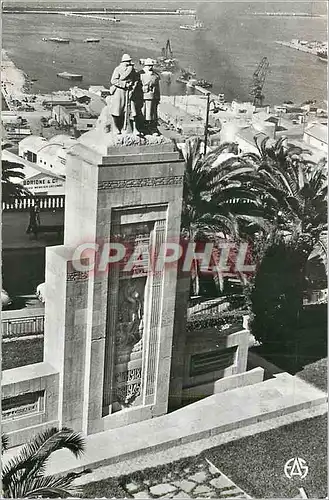 Moderne Karte Oran le Square du Souvenir Militaria