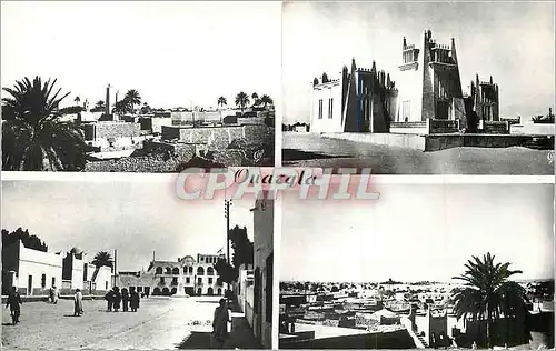 Cartes postales moderne Ouargla Vues sur les Mosquees Musee Sahamen Place Flatters Vue Generale