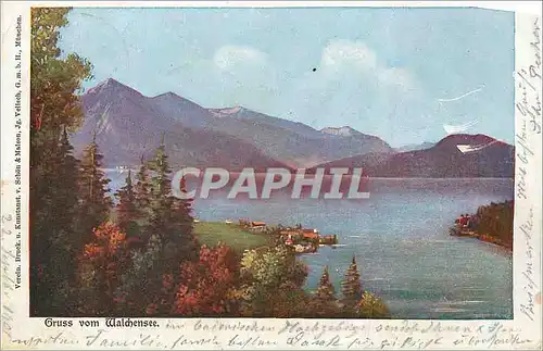 Cartes postales Gruss vom Walchensee
