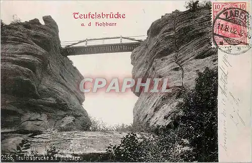 Cartes postales Teufelsbrucke a d Hohbarr