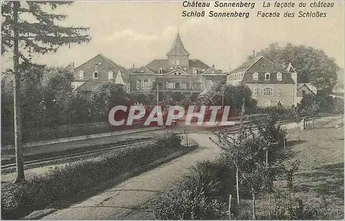 Ansichtskarte AK Chateau Sonnenberg la Facade du Chateau