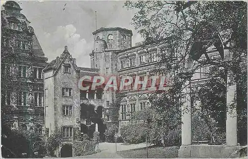 Cartes postales Heidelberger Schloss der Schlosshof