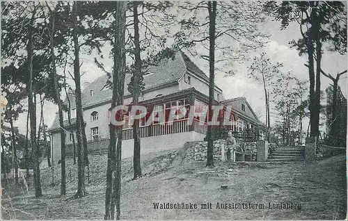 Cartes postales Waldschanke mit Aussichtsturm Lenlaberg