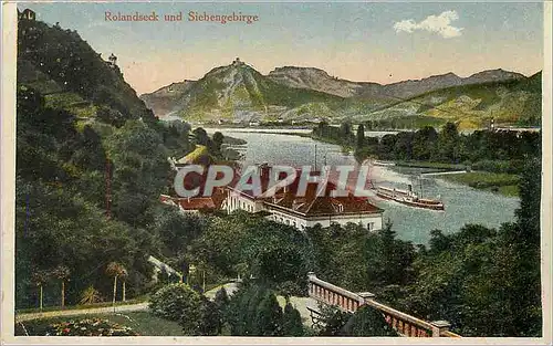 Cartes postales Rolandseck und Siebengebirge