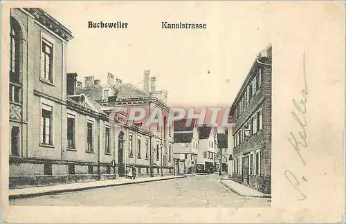 Cartes postales Buchsweiler Kanalstrasse