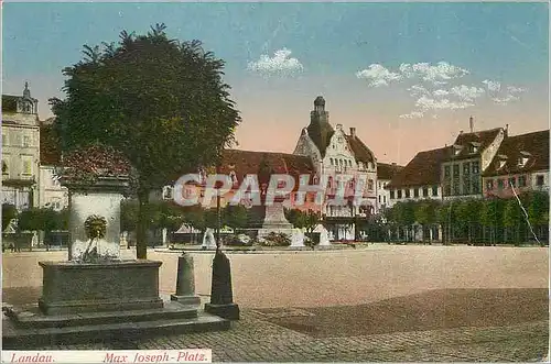 Cartes postales Landau Max Joseph Platz