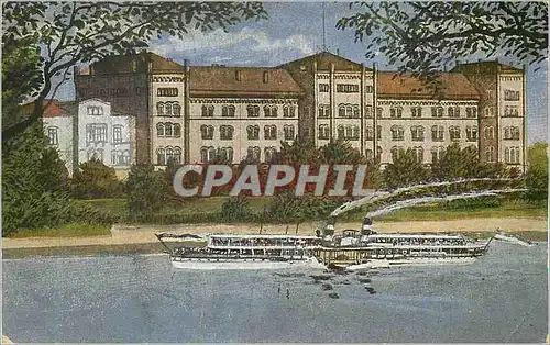 Cartes postales Ehem Unteroffizierschule Biebrich am Rhein Bateau