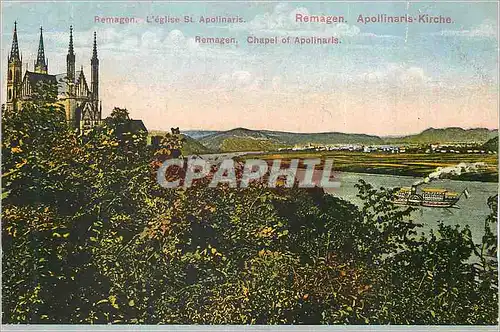 Cartes postales Remagen l'Eglise St Apolinaris