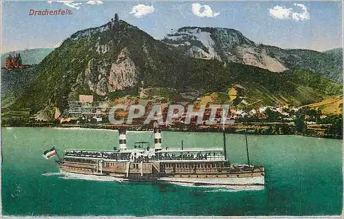 Cartes postales Drachenfels Bateau