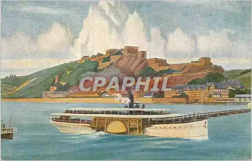 Cartes postales Ehrenbreitstein Bateau