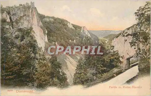 Cartes postales Donautal Partie m Ruine Hausen