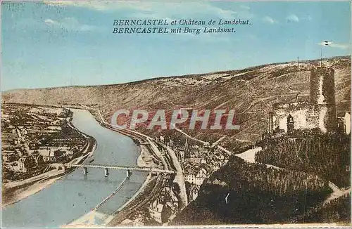Cartes postales Berncastel et Chateau de Landshut