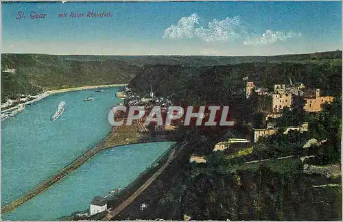 Cartes postales St Goar mit Ruine Rheinfels