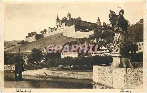 Cartes postales Wurzburg Festung