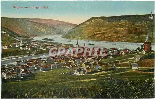 Cartes postales Bingen und Bingerbruck