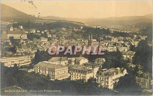 Cartes postales Baden Baden Blick vom Friesenberg