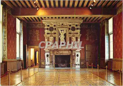 Cartes postales moderne Ecouen (Val d'oise) Musee de la Renaissance les Appartements d'Henri II la Cheminee a la Victoir