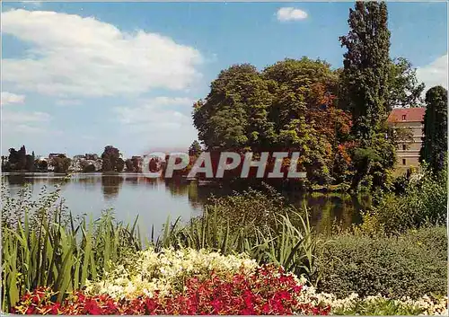 Cartes postales moderne Enghien les Bains (Val d'Oise) Les Bords du Lac