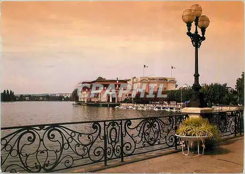 Cartes postales moderne Enghien les Bains (Val d'Oise) Le Lac et le Casino