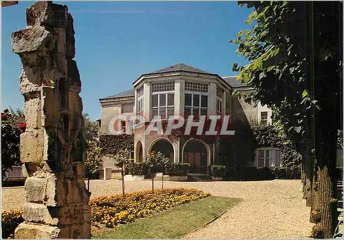 Moderne Karte Pontoise (Val d'Oise) Les Jardins et le Musee Pissarro