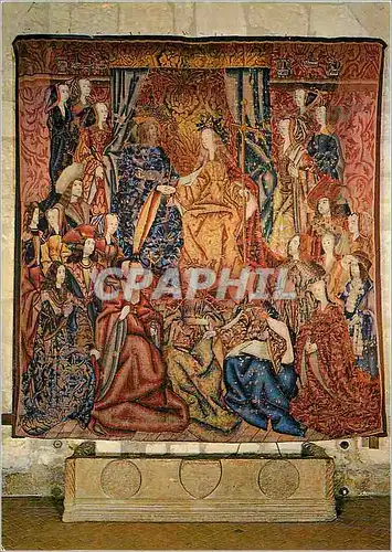 Moderne Karte Abbaye de Royaumont (Asnieres sur Oise)