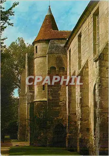 Moderne Karte Abbaye de Royaumont (Asnieres sur Oise) Tourelle du Guet