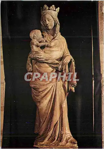 Cartes postales moderne Abbaye de Royaumont (Asnieres sur Oise) La Vierge de Royaumont