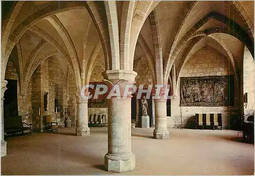 Moderne Karte Abbaye de Royaumont (Asnieres sur Oise) Les anciennes Cuissines (XIIIe S)