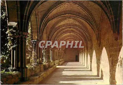Cartes postales moderne Abbaye de Royaumont (Asnieres sur Oise) Galerie Nord du Cloitre (XIIIe S)