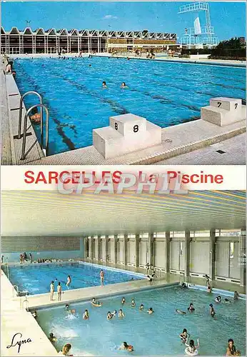 Cartes postales moderne Sarcelles La Piscine