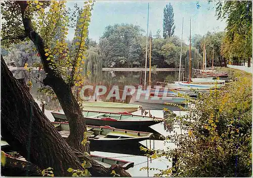 Cartes postales moderne Soisy sous Montmorency (Val d'Oise) Bords du Lac Bateaux