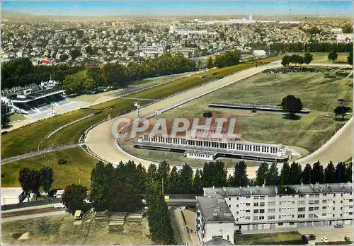 Cartes postales moderne En avion au dessus de Soisy sous Montmorency (Seine et Oise) Champ de Courses Hippisme Chevaux