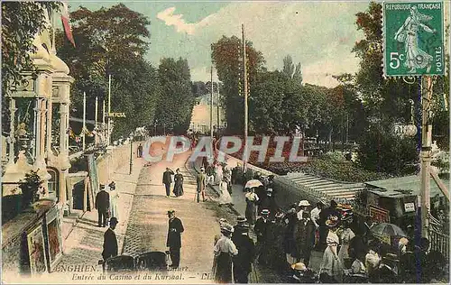 Cartes postales Enghien les Bains Entree du Casino et du Kursaal