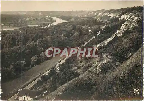 Moderne Karte Vetheuil (S et O) Route de la Roche Guyon La Seine a Moisson